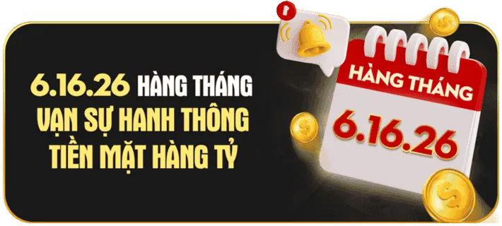 Biểu ngữ khuyến mãi hoàn trả cược thể thao